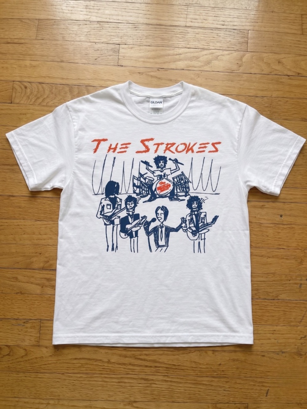 The Strokes Tour 2026 Graphic T-Shirt Vintage Band Tee